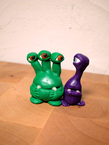 polymer clay people