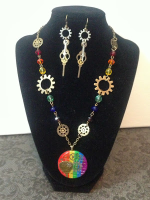 raindbownecklace