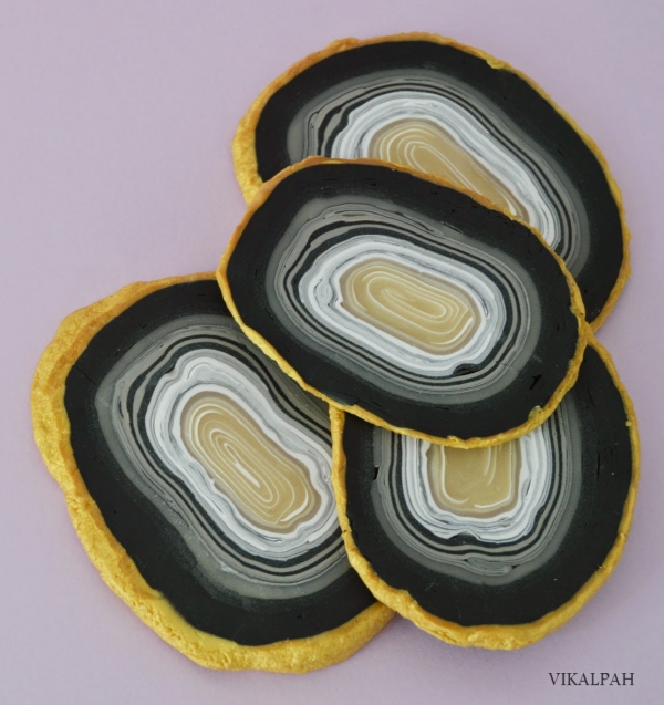 AGATE-COASTERS