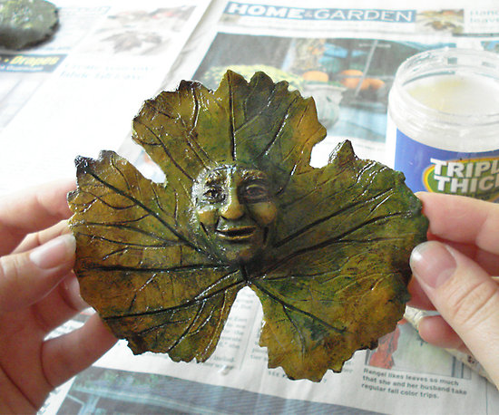 leaf-face