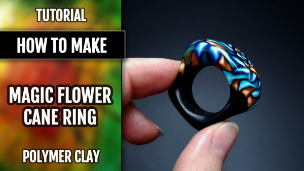 Polymer Clay Rigs How To Make Polymer Clay Rings With Canes – Polymer Clay