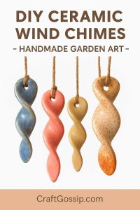Popxstar  Ceramic wind chimes auspicious hanging decoration Chinese wind chimes creative home birthday gift