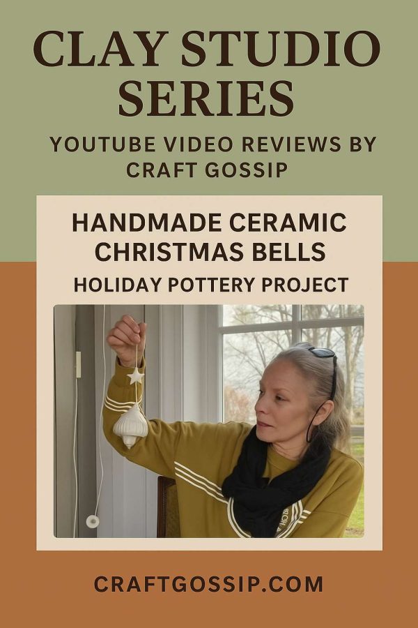 Clay Studio Series – YouTube Video Review Handmade Ceramic Christmas Bells
