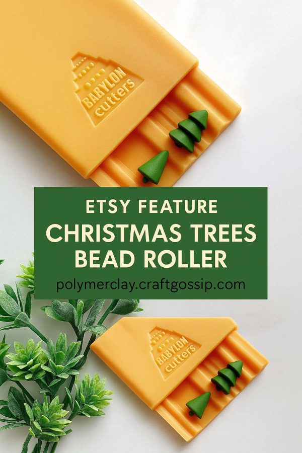Etsy Feature – Christmas Tree Bead Roller for Polymer Clay