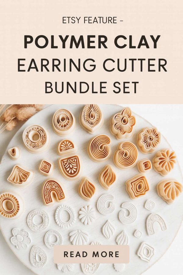Etsy Feature – Polymer Clay Earring Cutter Bundle Set