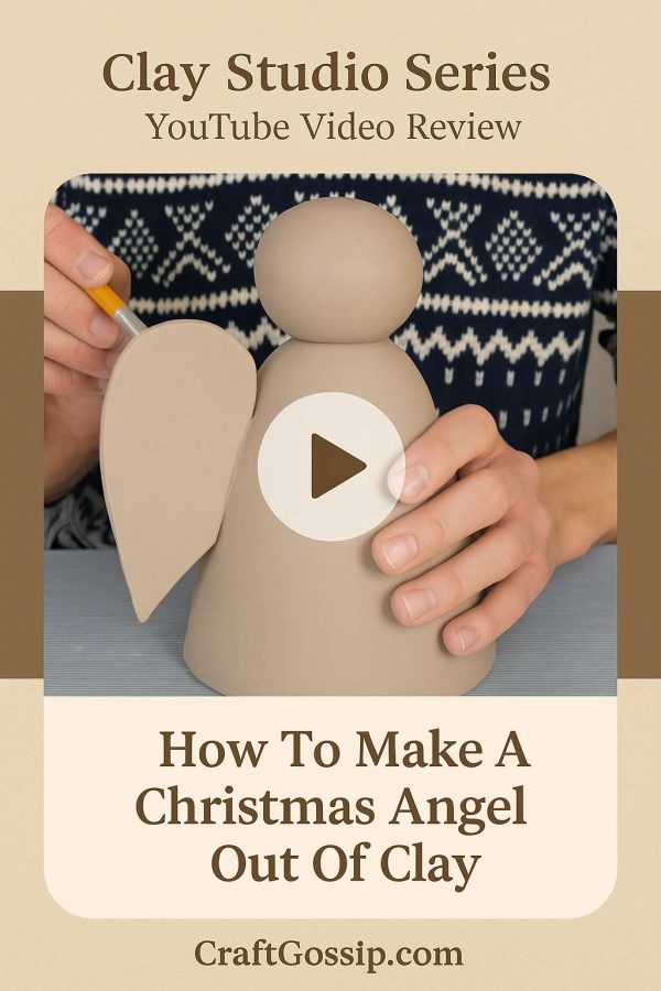 Clay Studio Series – YouTube Video Review How to Make a Christmas Angel