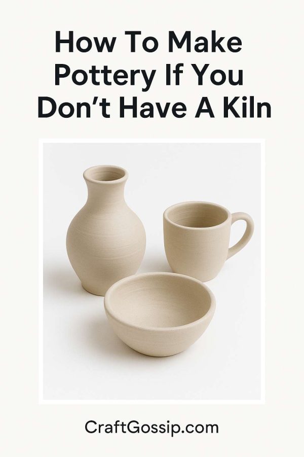How Do I Make Pottery If I Don’t Have a Kiln?